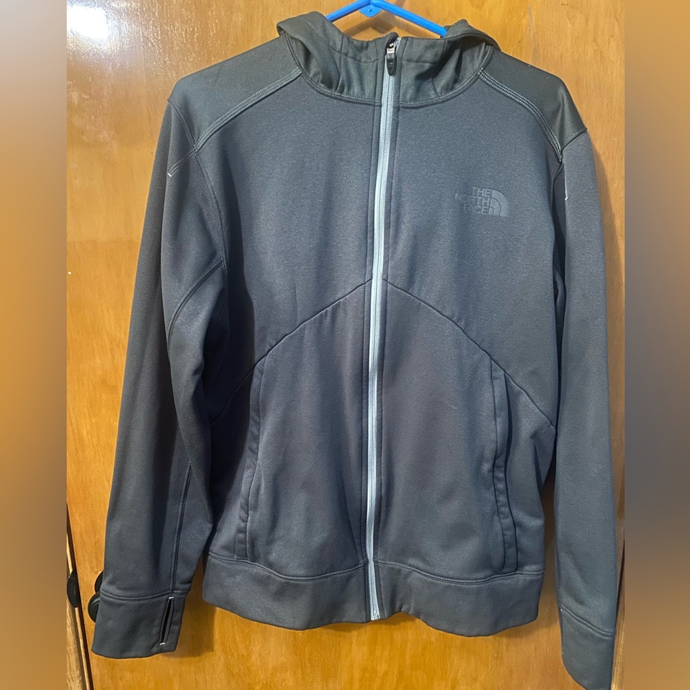 The North Face Men's Full Zip Black Hoodie